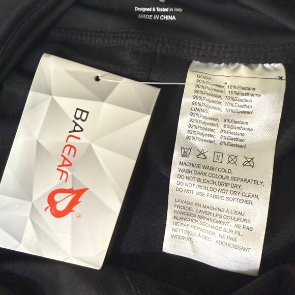 Baleaf Womens Activewear Skirt With Built-In Shorts Black Medium Lightweight Com - Picture 6 of 8